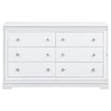 Eleanor Upholstered Tufted Bedroom Set White