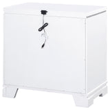 Eleanor Rectangular 2-drawer Nightstand White