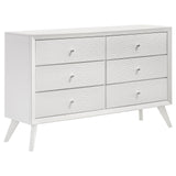 Janelle 4-piece California King Bedroom Set White