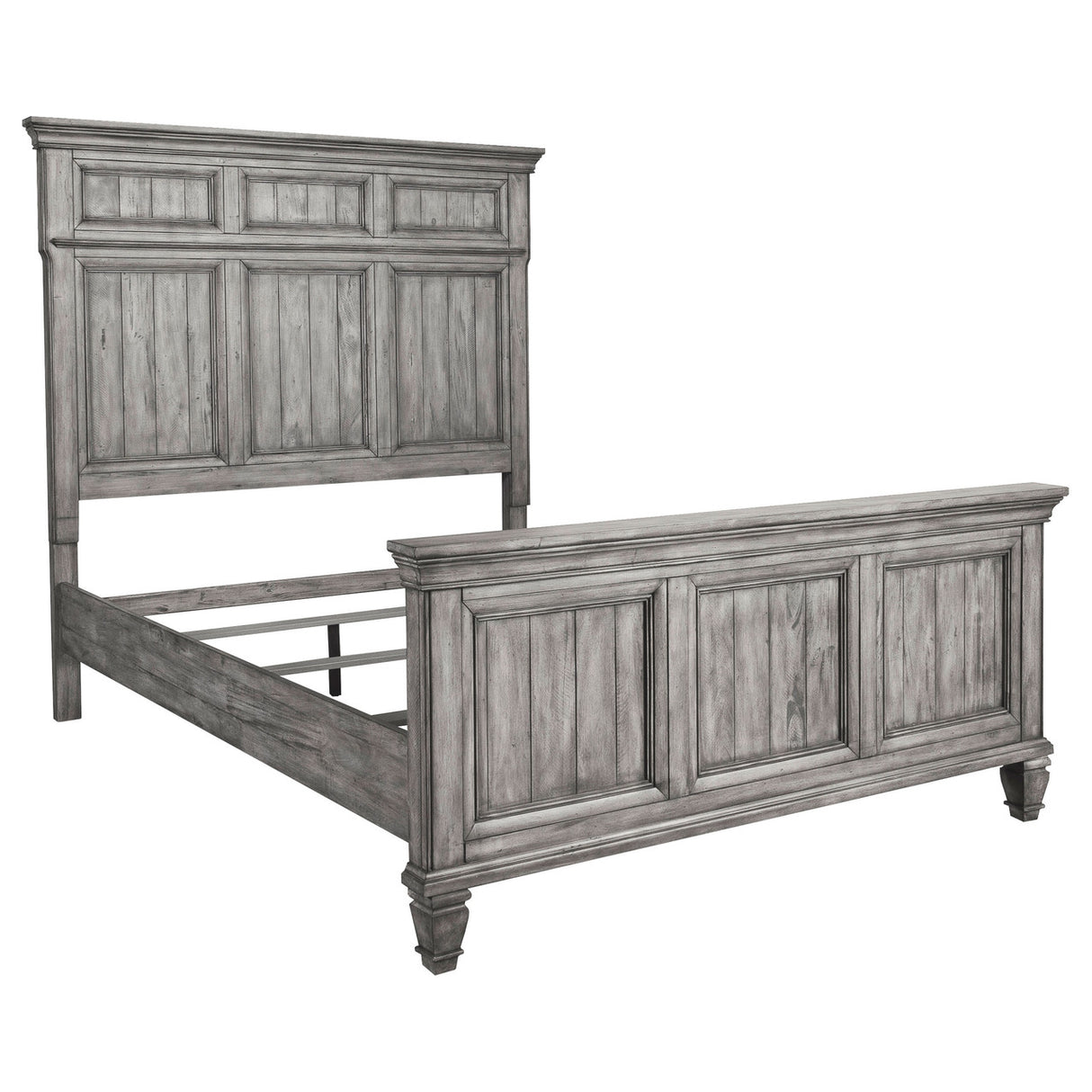 Avenue 5-piece Eastern King Panel Bedroom Set Grey