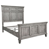 Avenue 4-piece California King Panel Bedroom Set Grey