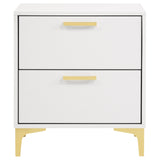 Kendall 2-drawer Nightstand White