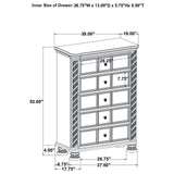 Emmett 5-piece Eastern King Bedroom Set Walnut and Beige