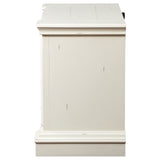 Evelyn 2-drawer Nightstand with USB Ports Antique White