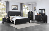 Brookmead 2-Drawer Nightstand Black