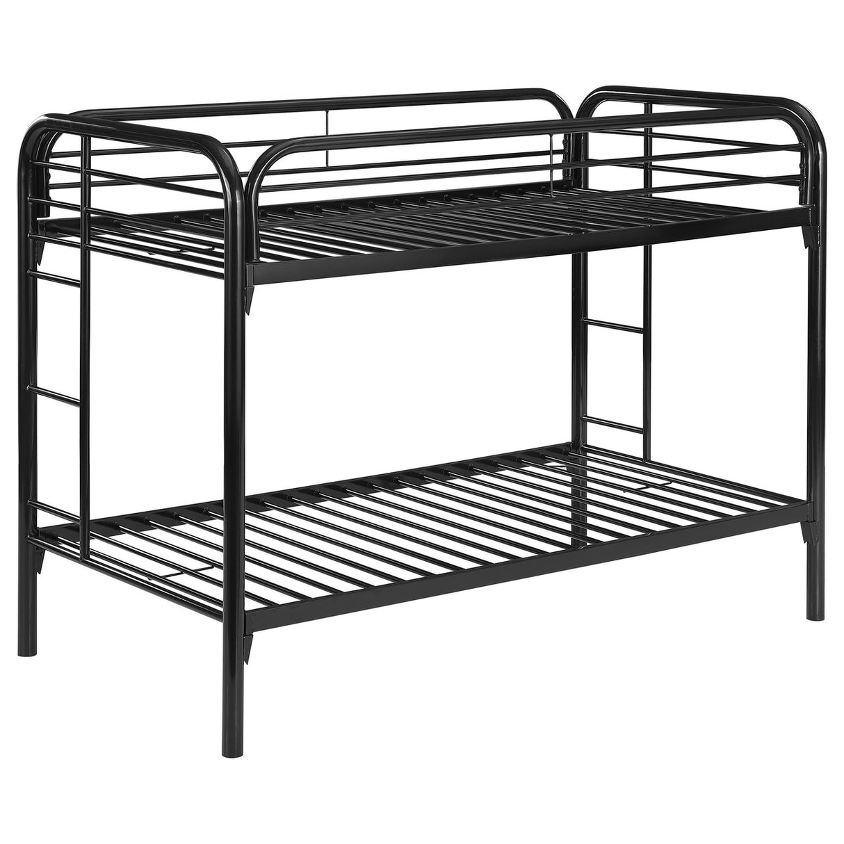 Morgan Twin Over Twin Bunk Bed Black