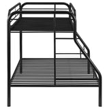 Morgan Twin Over Full Bunk Bed Black