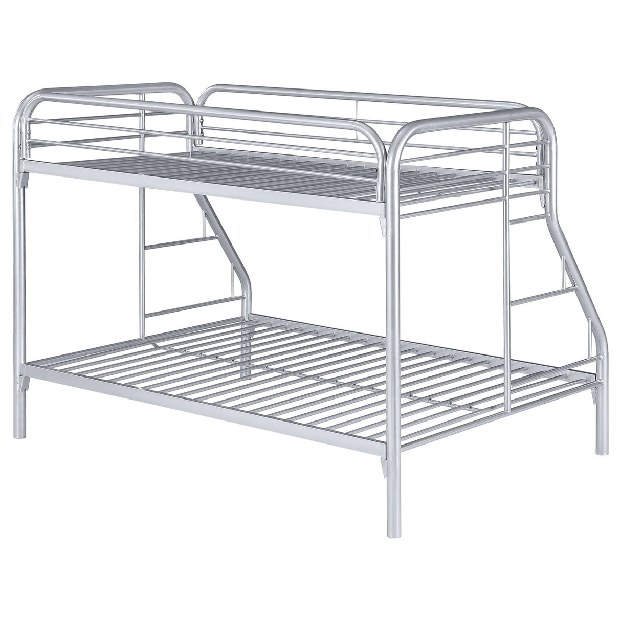 Morgan Twin Over Full Bunk Bed Silver