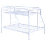 Morgan Twin Over Full Bunk Bed White