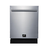 Forno 24″ Pro-Style Built-In Dishwasher in Stainless Steel - FDWBI8004-24S