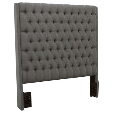 Camille Grey Upholstered King Headboard