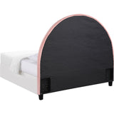 June Upholstered Arched Queen / Full Headboard Blush