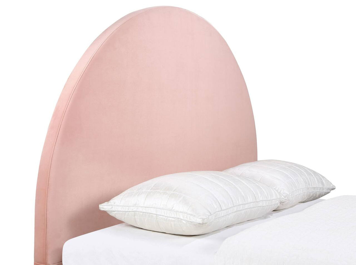 June Upholstered Arched Queen / Full Headboard Blush