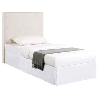 Pirro Upholstered Headboard Sand (Ivory)