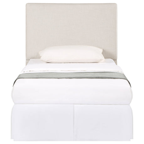 Pirro Upholstered Headboard Sand (Ivory)