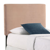 Gigi Rectangular Upholstered Headboard (Pink)