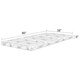 Joseph Twin Long Memory Foam Mattress White