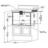 Forno 4-Piece Appliance Package - 30" Gas Range, 36" Refrigerator with Water Dispenser, Microwave Drawer, & 3-Rack Dishwasher in Stainless Steel