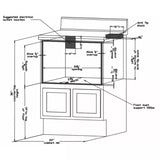 Forno 4-Piece Appliance Package - 30" Gas Range, 56" Pro-Style Refrigerator, Microwave Drawer, & 3-Rack Dishwasher in Stainless Steel