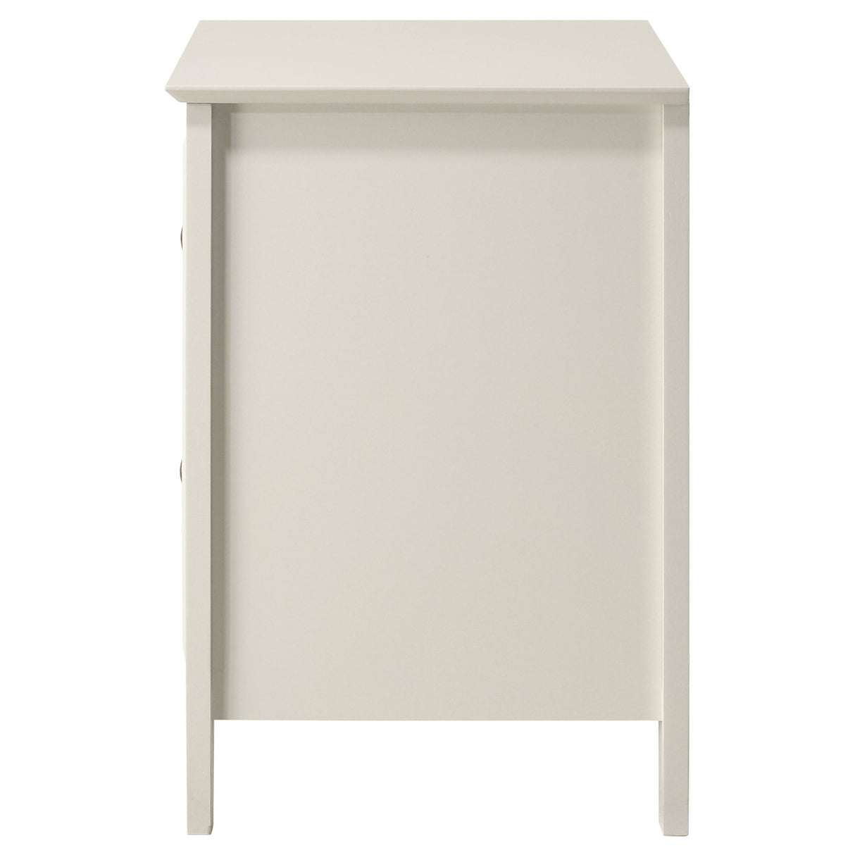 Selena 2-drawer Nightstand Cream White