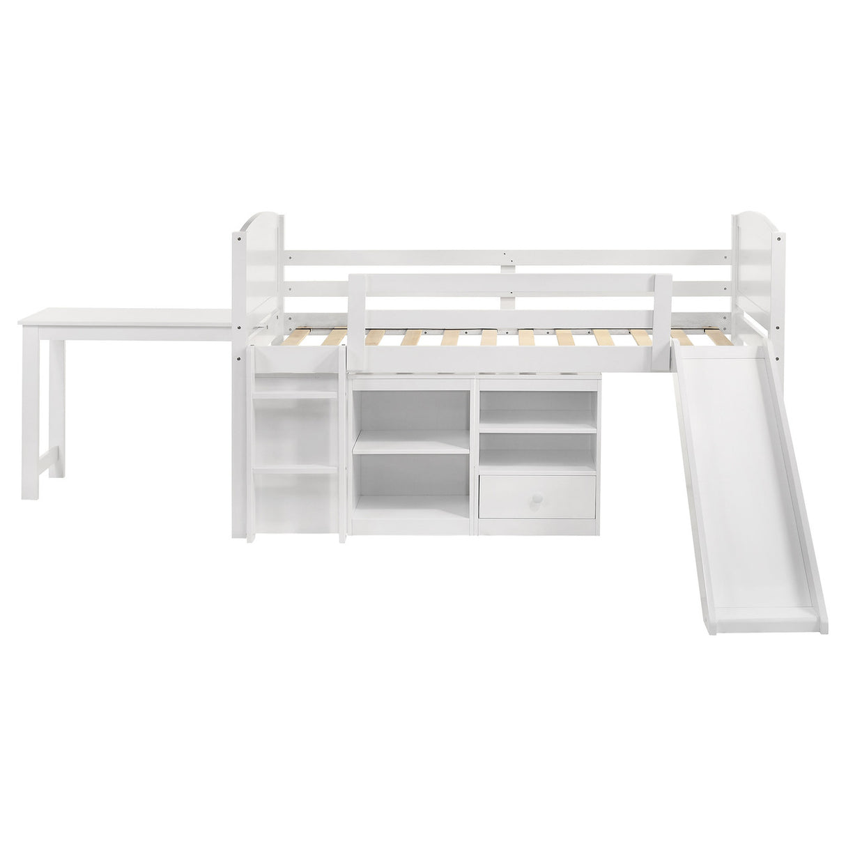 Millie Twin Workstation Loft Bed White