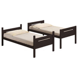 Littleton Twin Over Twin Bunk Bed Espresso