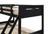 Littleton Twin Over Full Bunk Bed Black