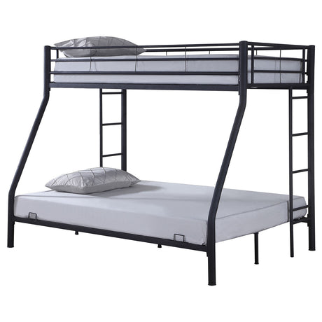 Hayward Twin Over Full Bunk Bed Black