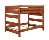 Wrangle Hill Full Over Full Bunk Bed Amber Wash