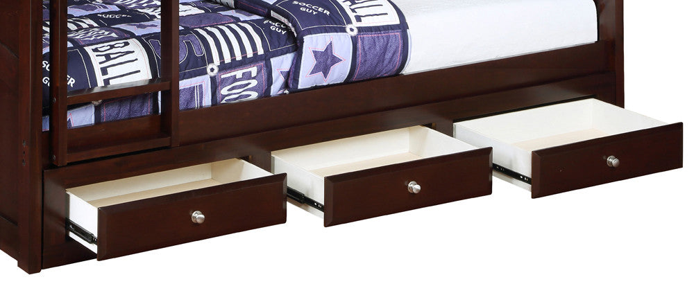 Jasper Twin Under Bed Storage Cappuccino