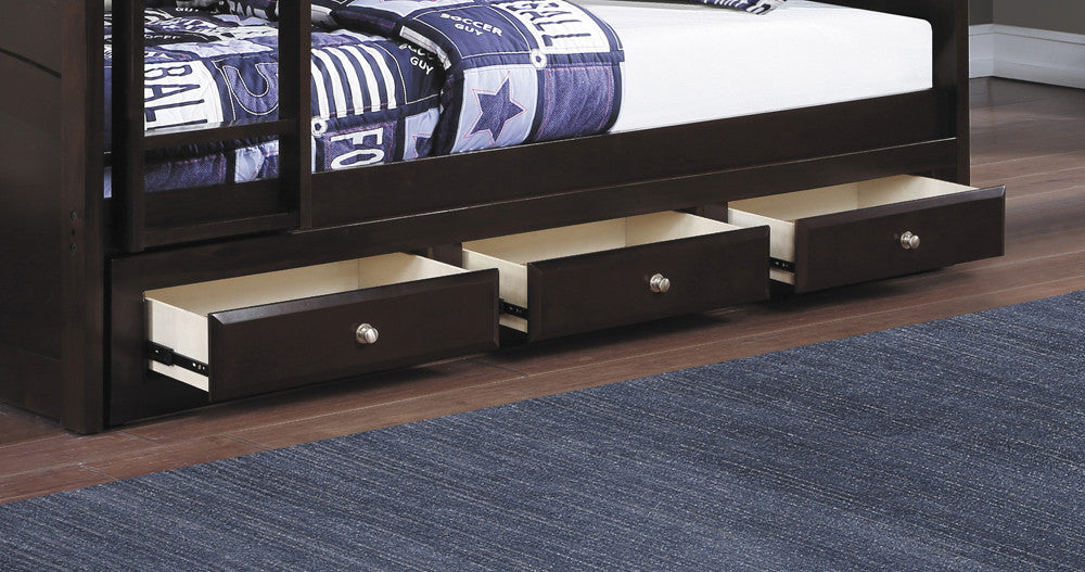 Jasper Twin Under Bed Storage Cappuccino