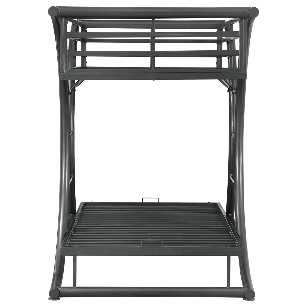 Stephan Twin Over Twin Bunk Bed Gunmetal