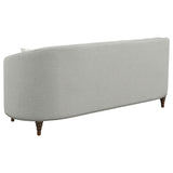 Avonlea Sloped Arm Upholstered Sofa Trim Grey