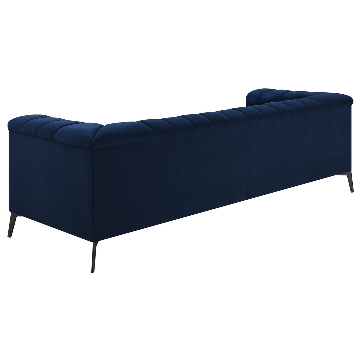 Chalet Tuxedo Arm Sofa Blue