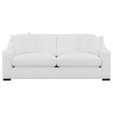 Ashlyn Upholstered Sloped Arms Sofa White