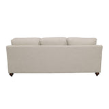 Glenn Cushion Back Sofa Light Grey