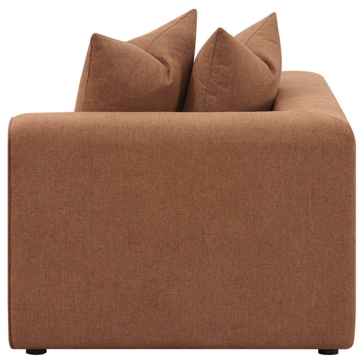 Jennifer Upholstered Corner Terracotta