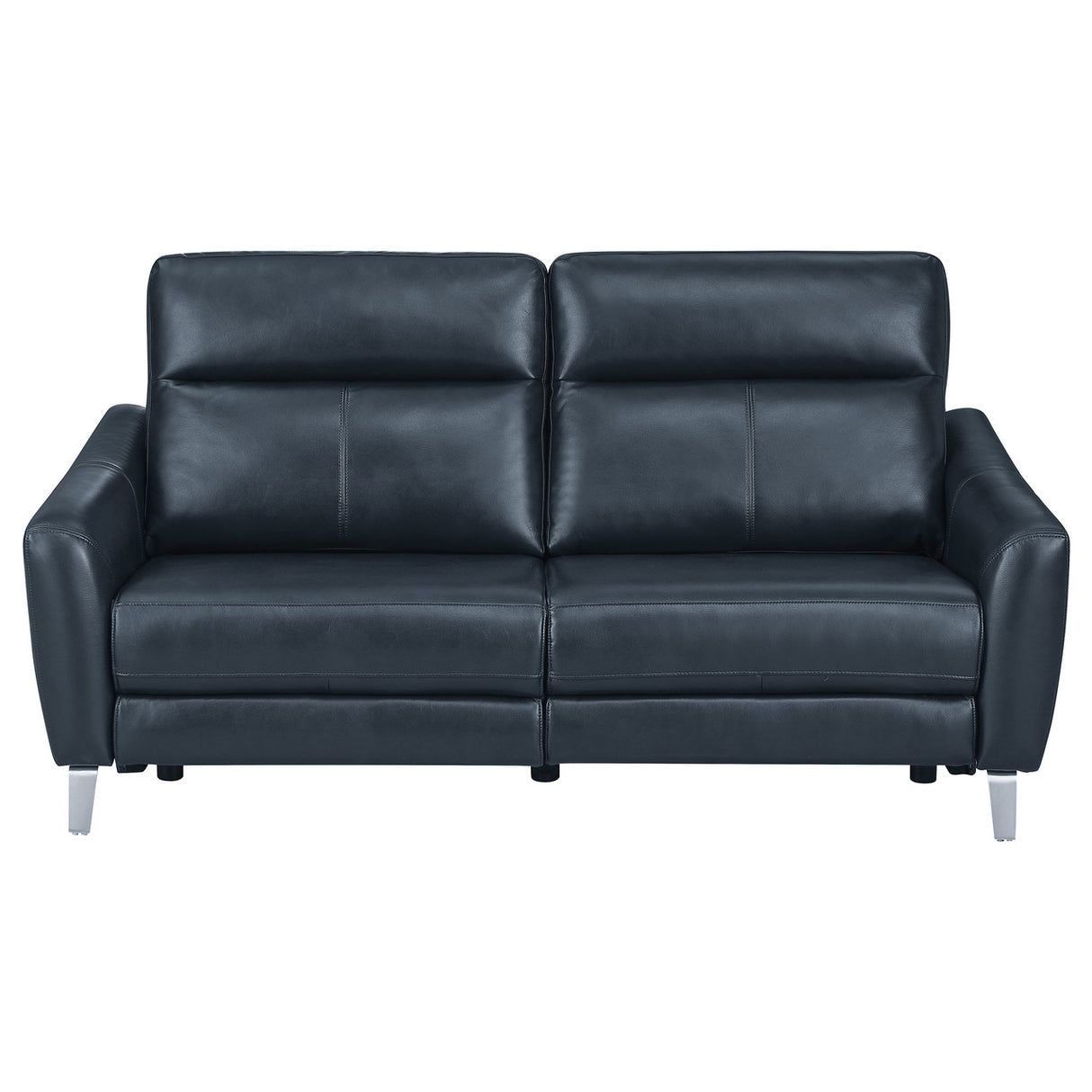 Derek Upholstered Power Sofa (Blue)