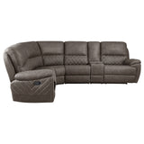 Variel Modular Sectional Armless Chair Brown