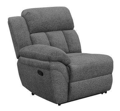 Bahrain Modular Sectional LAF Recliner Charcoal