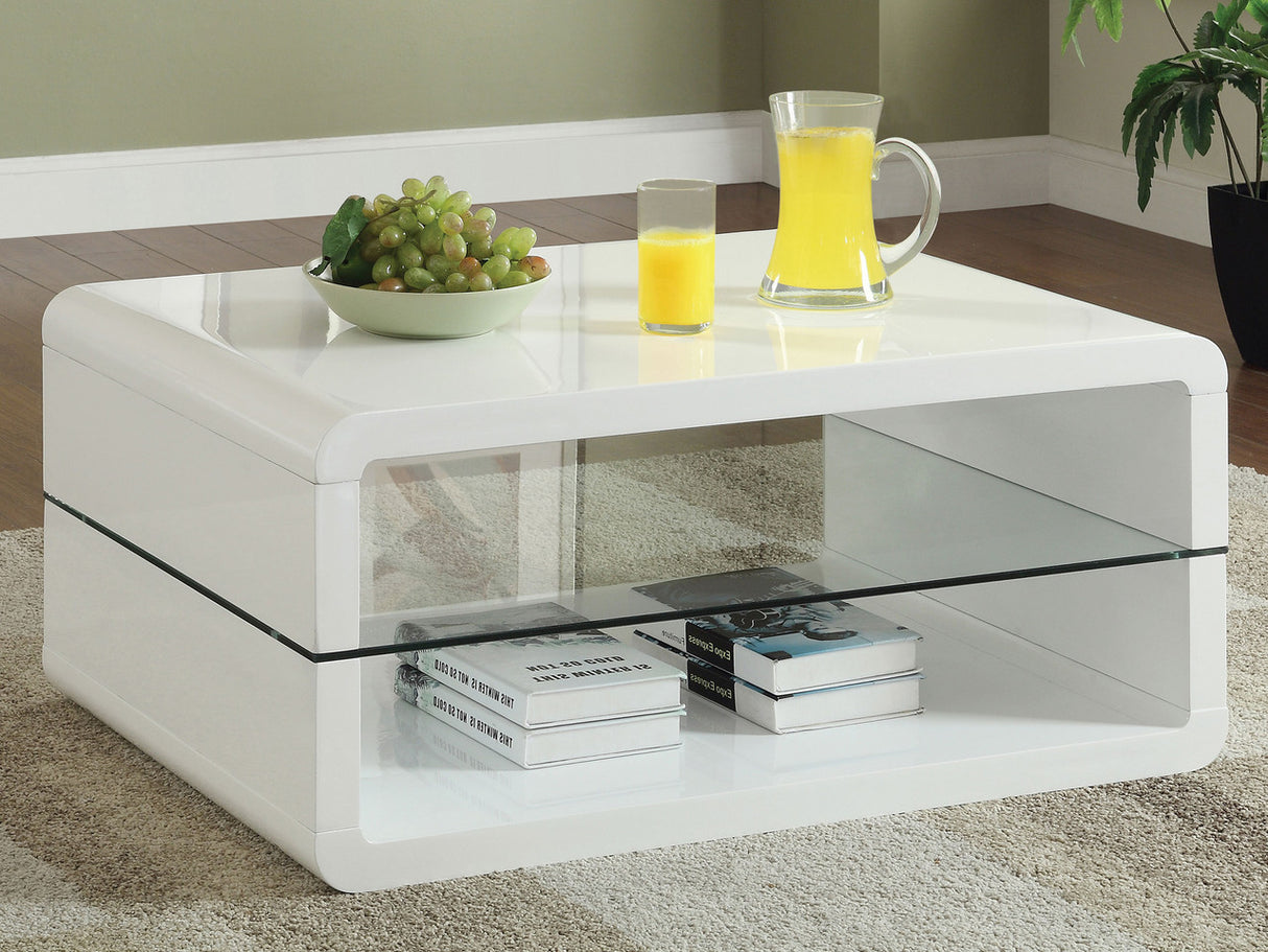 Modern White Coffee Table