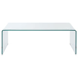 Ripley Rectangular Coffee Table Clear