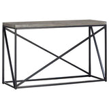 Birdie Rectangular Sofa Table Sonoma Grey