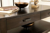 Meredith 2-drawer Coffee Table Coffee Bean