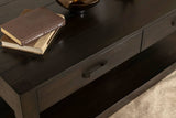 Meredith 2-drawer Coffee Table Coffee Bean