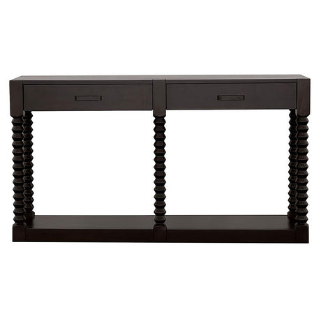 Meredith 2-drawer Sofa Table Coffee Bean