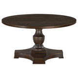 Morello Round Coffee Table with Pedestal Base Coffee