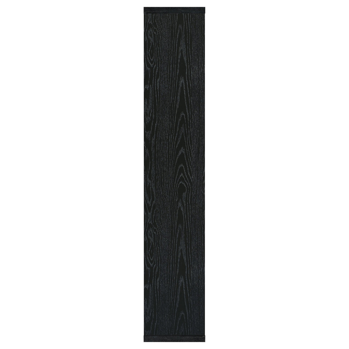 Linbrook 10-shelf Bookcase Black Oak