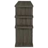 Santos 3-tier Bookcase Weathered Grey