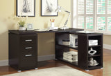 Yvette Cappuccino Executive Desk